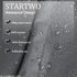 STARTWO Air Conditioner Cover, Heavy Duty Waterproof for Outdoor, Elastic Bottom for Secure Fit, Gray W38inD38inH40in