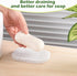 Jerphen 4pcs Jephen Soap Lifting Pads for Soap Dish,Bars soap Holder for Shower Kitchen Bathroom Travel Hotel Cleaning