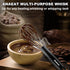 Anaeat Stainless Steel Kitchen Whisk Set of 5, Milk and Egg Beater Blender for Cooking, Baking
