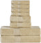 Bath Towels 8 Piece Towel Set 100% Combed Cotton Bath + Hand