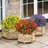 GREENRAIN Artificial Flowers, UV Resistant Fake Flowers for Outdoor Decoration, No Fade Faux Plastic Plants Garden