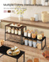 Set 2 Counter UKCS025K01 SONGMICS Cabinet Organizer Shelf, of Kitchen Shelves, Kitchen Storage, Spice Rack, Stackable