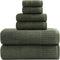 YTYC 27.5x55 Inches Luxury Bath Towels Set of 6 Large, 100 Percent