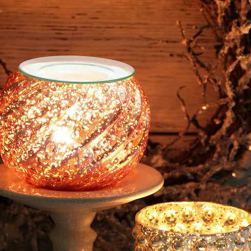 Patelai Replacement Oil Warmer Dish, Round Glass Dish Wax Melt Candle Warmer Bowl Plate Lid Tray for Aroma Therapy Lamp
