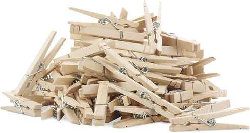 Whitmor Natural Wood Clothespins, S/100, 6026-868