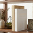 Inoostar Set 2 Aesthetic Decorative Books - of Linen Boxes with Gold Lettering, Enhance Your Coffee Table, Bookshelf