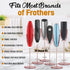 Zulay Kitchen Ultra Frother Stand - Heavy Duty Premium Holder for Milk Frothers, Rose Gold