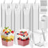 600 Pcs 5 oz Dessert Cups with Lids & Spoons, Reusable Clear