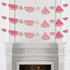 Big Dot of Happiness Sweet Watermelon - 44 Pieces Fruit Party DIY Decorations Clothespin Garland Banner