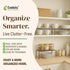 4 Pack Counter Evelots Kitchen Cabinet Wire Shelf Organizer/Rack - Sturdy Metal Shelf Risers - Double Your Space