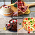 2Pcs Wedding Cake Knife and Server Set, Premium Stainless Steel Cake Cutter, 10.63" Knife and 9.25" Pie Server