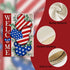 Welcome 4th of July Stars Stripes Cartoon Mouse Garden Flag - Double Sided American USA Memorial Day Yard Decor