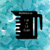 CYS EXCEL Sea Glass 16 Ounces Light Blue, Crushed Glass Vase Filler for Aquarium Nautical Décor
