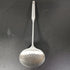 Skimmer Stainless Steel Large Slotted Spoon, 14.96 inches Colander Strainer Ladle for Cooking