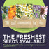 Pack 9 Packs 2026 Organic Edible Flower Seeds Variety - Individual - Season - Lavender, Chamomile, Nasturtium