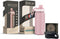 Water Bottle Stainless Steel Double Wall, 3 Leak-Proof Lids, Keeps Drinks Cold for 24 Hours, 16oz