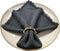 Napkin Rings Set of 6, Bamboo Knuckles Style Gold Napkin Holder for Table Decoration, Wedding, Family Dinner,