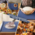 8 24H Silicone Warming Mat for Food, Foldable Electric Food Warming Tray Kitchen Heating Mat for Buffets Party, Buffet