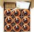 9 BUZZY Seeds Apothecary Garden Wellness Kit with Varieties of Non-GMO Flower and Herb Seeds, Terracotta Pots, Growing