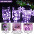 12 Pack Lights7FT 20LED Bexdir Fairy Lights Battery Operated String Waterproof Silver Wire Christmas Lights