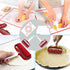 5 pcs Pizza Tools Set including Dough Roller, Docker, Silicone Pastry Dough Mat, and Dough Scraper Cutter