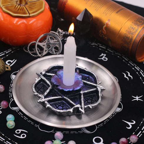 Offering Bowl Ritual Plate - Great for Altar use, Incense Burner, Smudging Bowl, Decoration Bowl, Offering Bowl