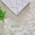 2x4 ORINOVA White Faux Sheepskin Fuzzy Fur Rugs for Bedroom Small Machine Washable Fluffy Area Rugs for Living Room