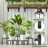 5-Pack Metal Plant Stands, Anti-Rust Iron Flower Pot Stand Plant Pot Shelf for Multiple Plant Decoration Racks for Home