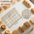 Duthcbw XL Linen Bread Bag for Homemade Sourdough with Proofing Cover, Reusable Organic Linen bags with TPU Lining