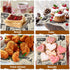 Newsprint Wax Paper Sheets, Newspaper Theme Food Wrap Paper, Grease Resistant Tray Liners for Home Kitchen Baking