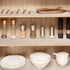 Glotoch Non Adhesive Shelf Liners for Kitchen Cabinets, Clear 12"X60", Waterproof and Durable Drawer Liners for Cupboard