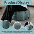 21 Inch Louis Donn UNSTUFFED Moroccan Pouf Ottoman Cover, Handmade Faux Leather Foot Stool, Round Storage Poof Cover