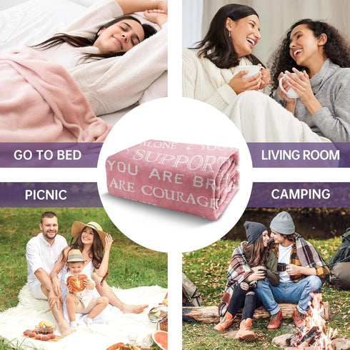 60'' 50'' SteadStyle Get Well Soon Gifts for Women- Inspirational Gifts Blanket, Feel Better After Surgery Gifts