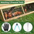 13.8 49 ROADPLUM in x ft Chicken Wire Fencing, Rustproof Galvanized Iron Chicken Wire Mesh for Pet Rabbit, Floral