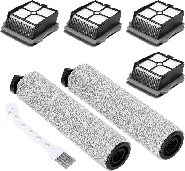 2+4 Pack iFloor 3/ S3 Brush Roller and HEPA Filter Set Compatible