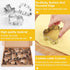 Bulldozer Set 8 ZADE Construction Theme Cement Mixer Dump Truck Crane Excavator Forklift Train Cookie Cutters Pcs