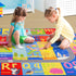 3x5 Kids Rug for Playroom Classroom, ABC Alphabet Numbers Play Toddlers Rugs, Learning Educational Bedroom Floor Mat