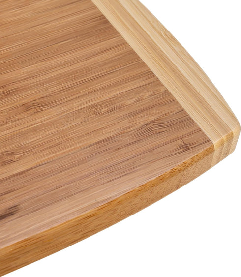 Joyce Chen Small Burnished Bamboo Cutting Board, 6x9 Inches