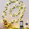 HEYFUNi Vines with Lights, 23 Ft 73 Led Faux Pothos String Lights