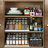24 4 oz NETANY Pcs Glass Spice Jars with Bamboo Lids, Glass Jars with Minimalist Farmhouse Spice Labels Stickers