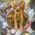 Handmade Olive Wood Utensil Set (Spoon & Spork)