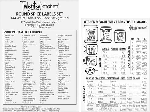 4 24 4 oz 269 Talented Kitchen Spice Rack Organizer - Stainless Steel Wall-Mounted Racks - Glass Jars & Preprinted