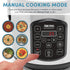 8-Cup 2Qt. ARC-984SBD AROMA Professional (Cooked) / Digital Rice & Grain Multicooker