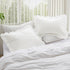 Set 2, 20" 30", KKJIAF Ruffle Pillow Cases Queen Size of Ruffled Pillow Covers with Envelope Closure, Wrinkle Resistant