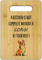 Corgi Gifts for Corgi Lovers, Corgi Cutting Board, Kitchen Decor, Bamboo Cutting Board for Kitchen