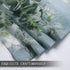 Tollpiz Blue Floral Sheer Curtains, Flower Print Vine Embroidery, 54 x 63 inches, Set of 2 Panels for Bedroom & Living