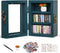 Pawnoc Anxiety Bookshelf Gift, with 60 Mini Books, Plant Flowers, and Tweezers, Shakeable
