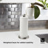 Sleek Nickel Umbra Teardrop Paper Towel Holder - Modern Kitchen Essential