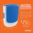 O2COOL Deluxe Necklace Fan Battery Powered Hands-Free Personal Cooling Fan with Adjustable Lanyard