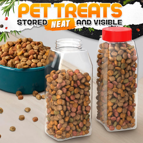 2 32oz Pcs Large Seasoning Shaker Storage Seasoning Containers Large Spice Shakers with Holes and Lids Dual Shake